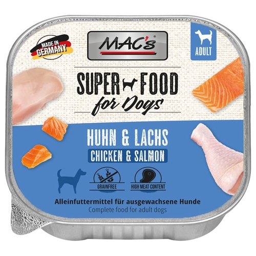 MACs Lachs & Hühnchen 150 g - 10 Stück