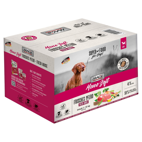 MACs Mono Soft Frisches Pferd 12 kg MACs Mono Soft Frisches Pferd 12 kg