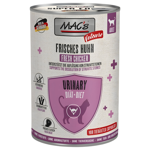 MACs Vetcare Urinary Huhn 400 g - 6 Stück