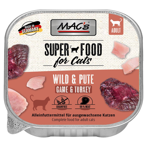 MACs Wild & Pute 85 g - 16 Stück