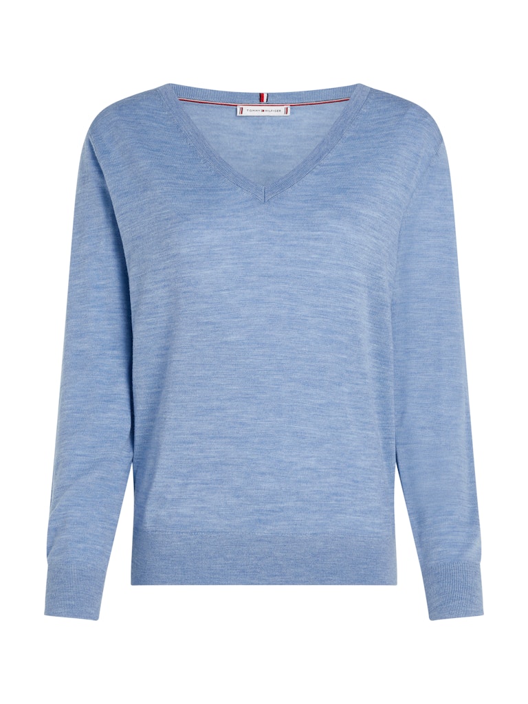 MERINO V-NK LS SWEATER