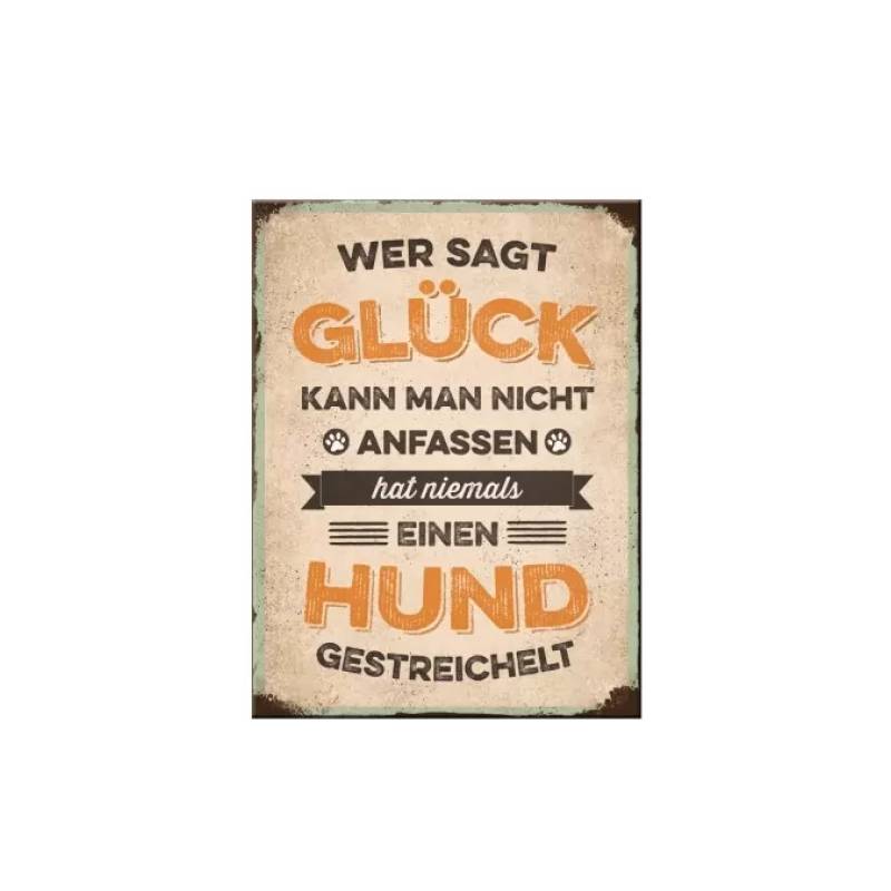 Magnet Glück anfassen Magnet Glück anfassen