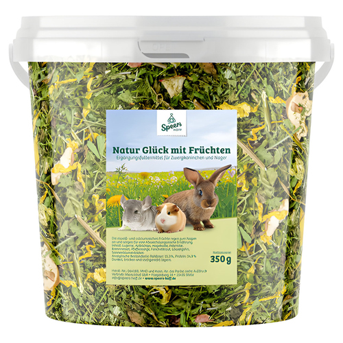 Mahnke Natur Glück mit Früchten 350 g Eimer