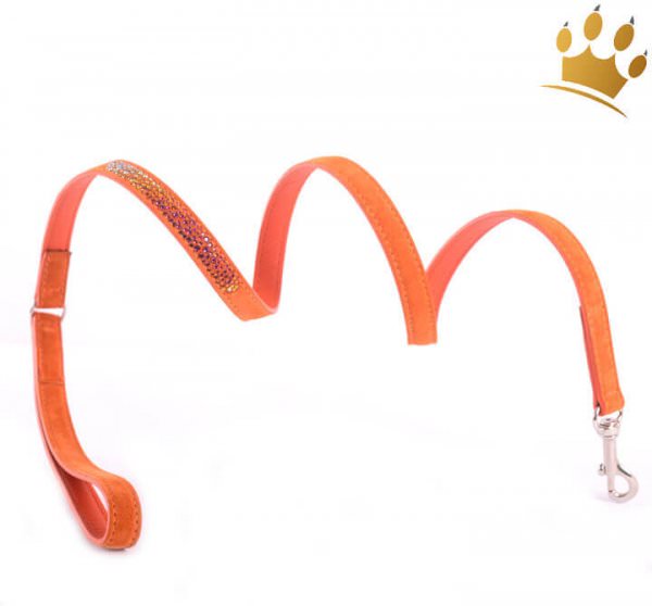 Malucchi Hundeleine Volcano Orange