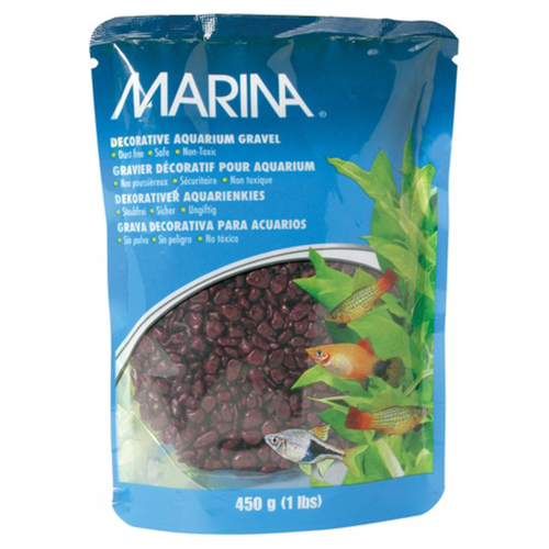 Marina Aquarienkies Gravel Burgandy 450 g