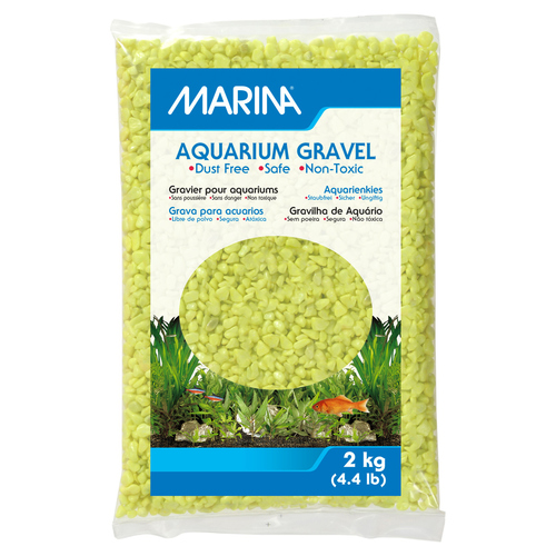 Marina Aquarienkies Gravel Lime Green 2 kg Marina Aquarienkies Gravel Lime Green 2 kg