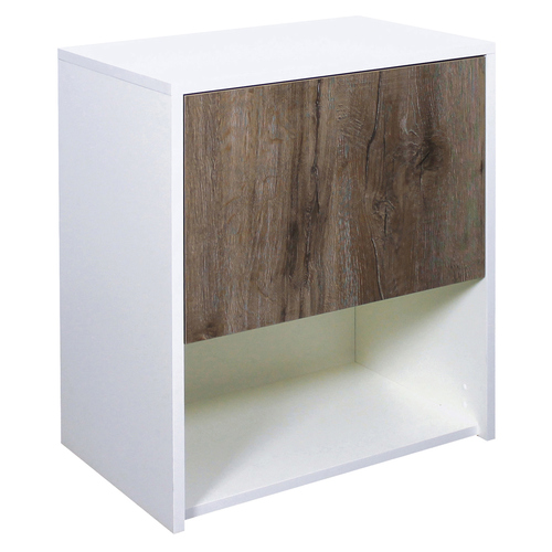 Marina Aquarienschrank Ontario Weiß/Eiche, Maße: 80 x 40 x 70 cm Marina Aquarienschrank Ontario Weiß/Eiche, Maße: 80 x 40 x 70 cm