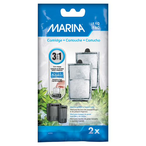Marina Ersatz-Filtermaterial für i110 / i160 - 2er Pack