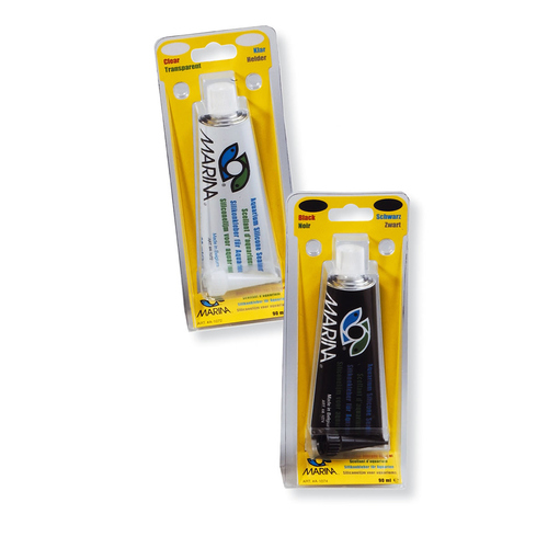 Marina Silikonkleber für Aquarien schwarz Marina Silikonkleber für Aquarien schwarz