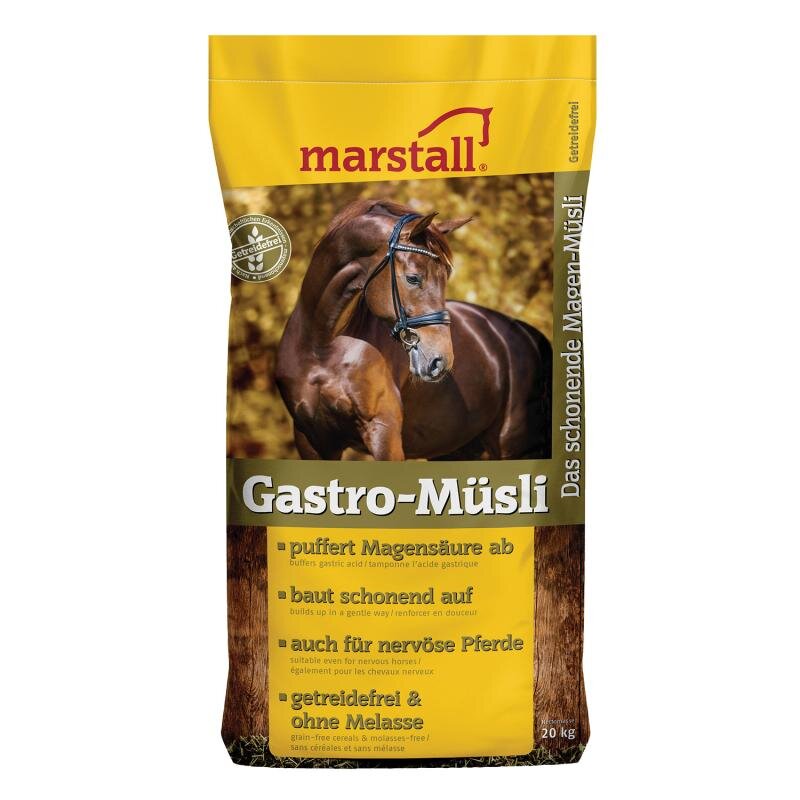 Marstall Gastro Müsli - magenschonend - puffert Magensäure ab 20 kg Beutel