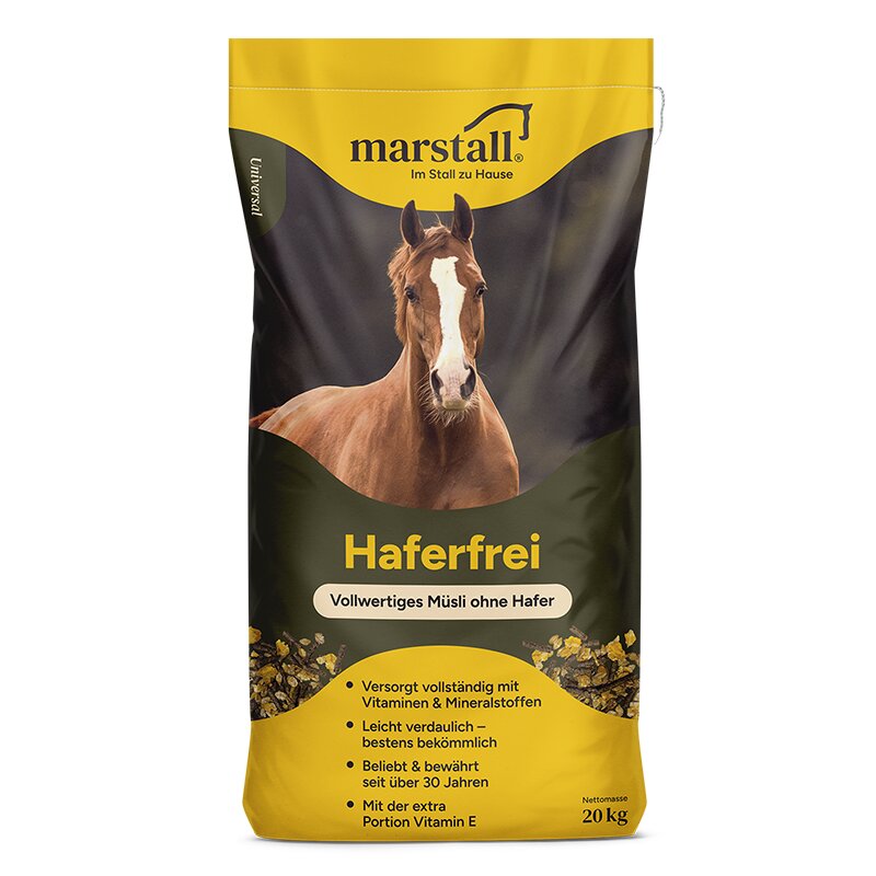 Marstall Haferfrei 3 x 20kg = 60 kg (22,10 EU/Beutel)
