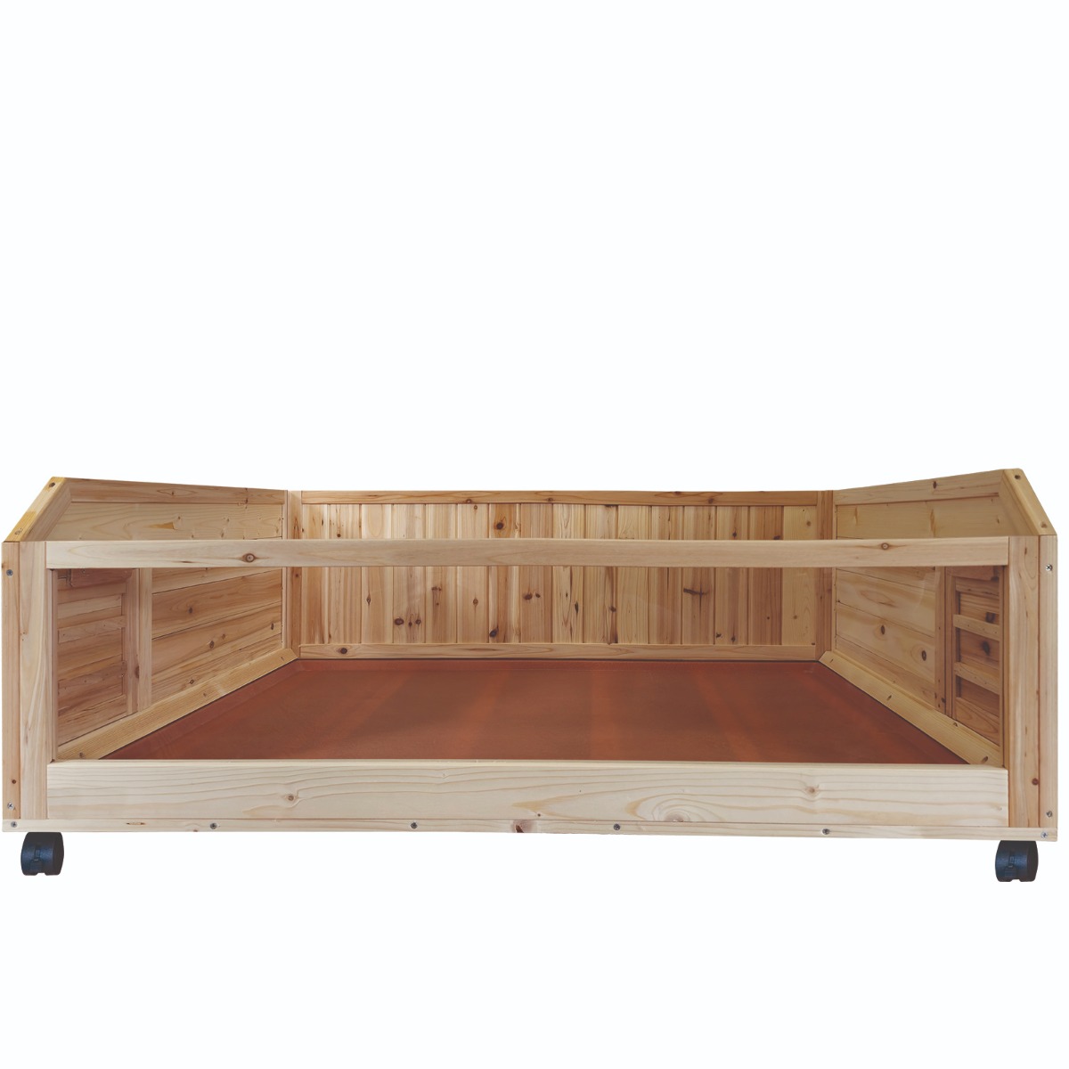 Meerschweinchen Stall aus Kiefernholz - 113 cm - Kleintierstall