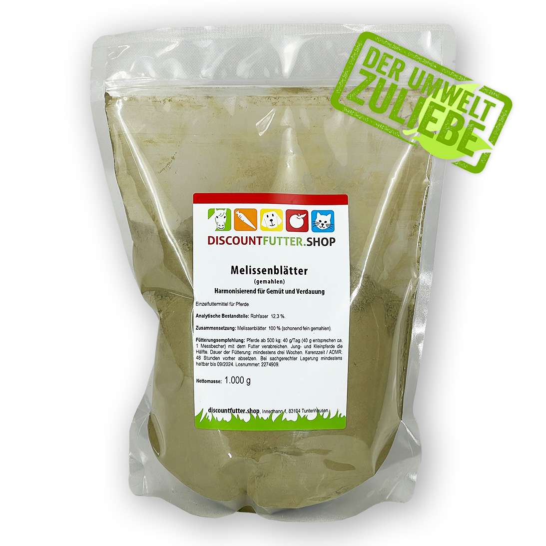 Melissenblätter (gemahlen)