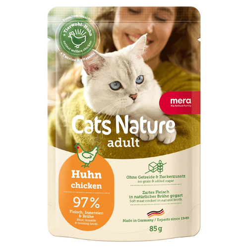 Mera Cat Nature Adult Huhn 85 g - 12 Stück