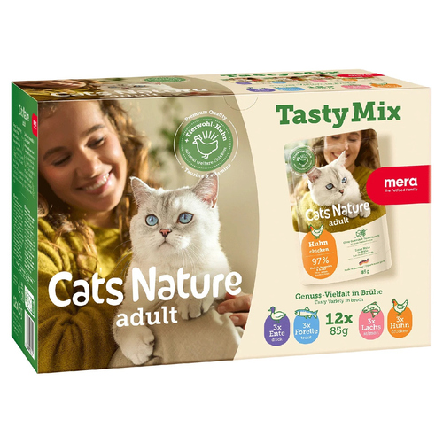 Mera Cat Nature Tasty Mix 12 x 85 g