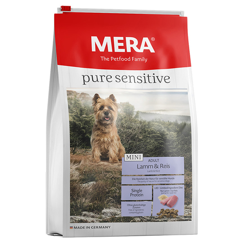 Mera Dog Pure Sensitive Mini Lamm & Reis 4 kg