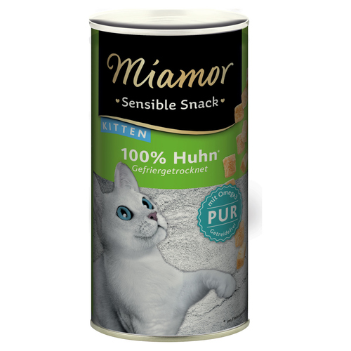 Miamor Sensible Snack Kitten Huhn Pur 30 g - 12 Stück