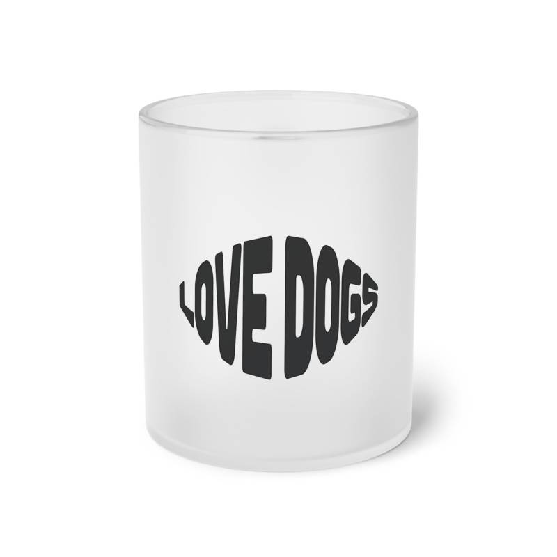 Milchglas "LOVE DOGS"