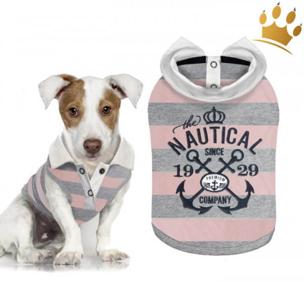 Milk & Pepper Hunde-T-Shirt St Tropez