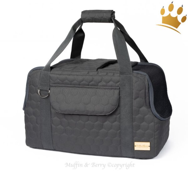 Muffin & Berry Hundetasche Arthur Grau