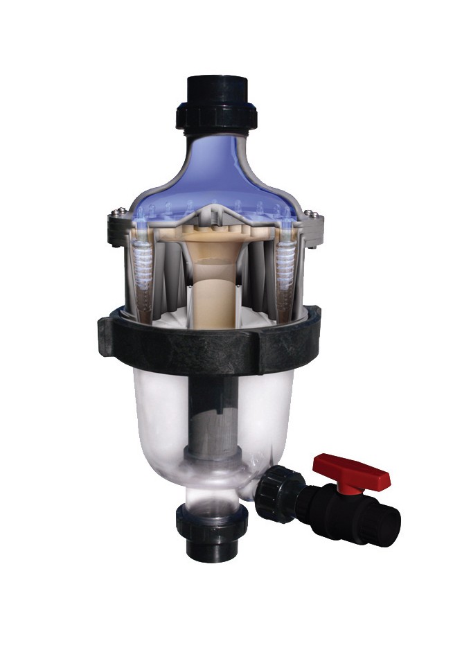 MultiCyclone 16  Zentrifugal Vorfilter