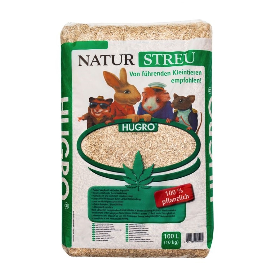 Nager Einstreu aus Hanf - 10 kg  (100 Liter)