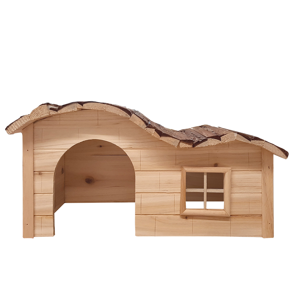 Nager Haus / Kaninchen Haus / Kleintier Haus / Wellen Haus Nature