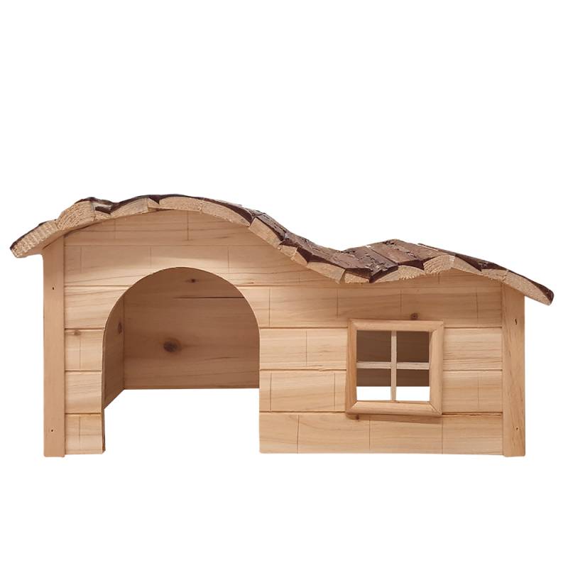 Nager Haus / Kaninchen Haus / Kleintier Haus / Wellen Haus Nature Nager Haus / Kaninchen Haus / Kleintier Haus / Wellen Haus Nature