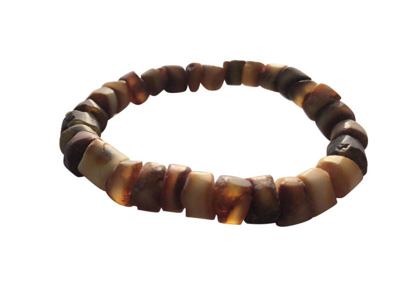 Natur Bernsteinarmband Scheiben - 19cm