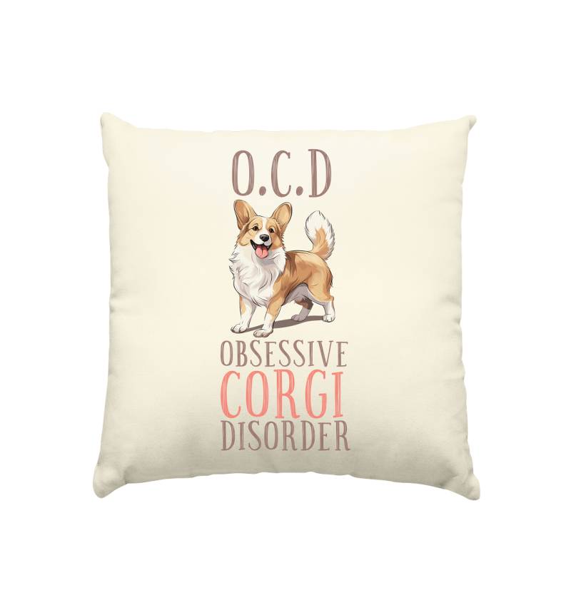 Natur-Kissen "Corgi"
