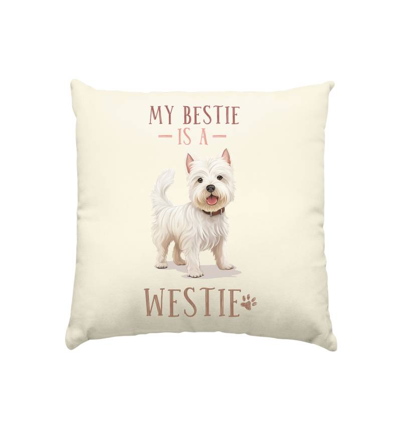Natur-Kissen "Westie"