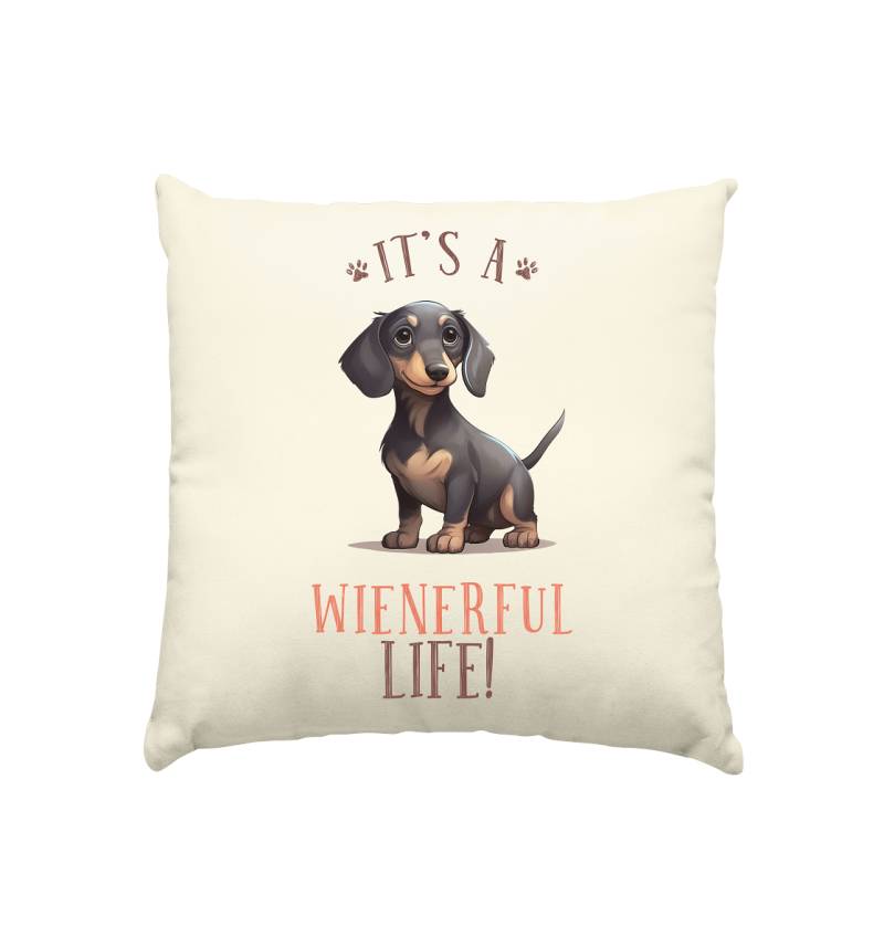 Natur Kissen "Wienerful Life"