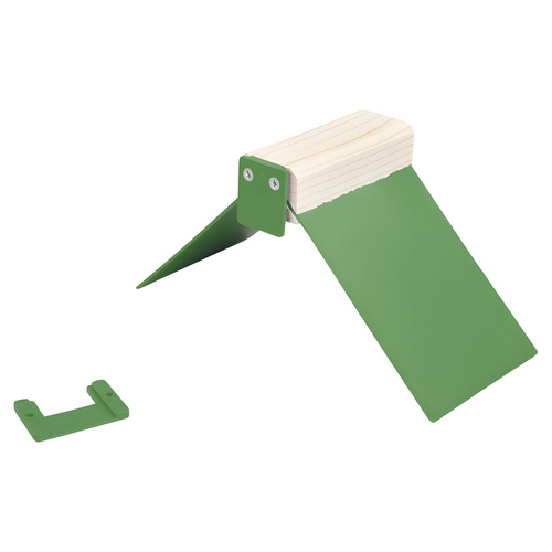 Natural Sitzbrettchen Clicksystem Kunststoff grün