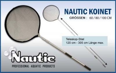 Nautic Alu Koi Kescher Teleskop Koikescher 60cm