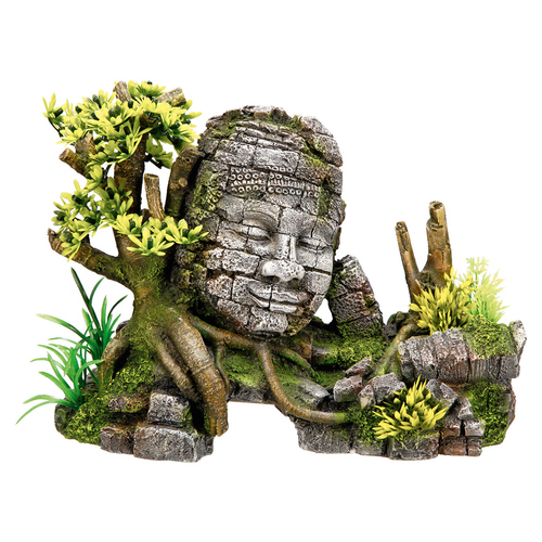 Nobby Aquariendekoration Angkor Wat mit Pflanzen