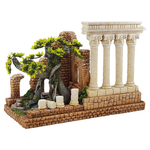 Nobby Aquariendekoration Antike Säulen mit Bonsai Nobby Aquariendekoration Antike Säulen mit Bonsai