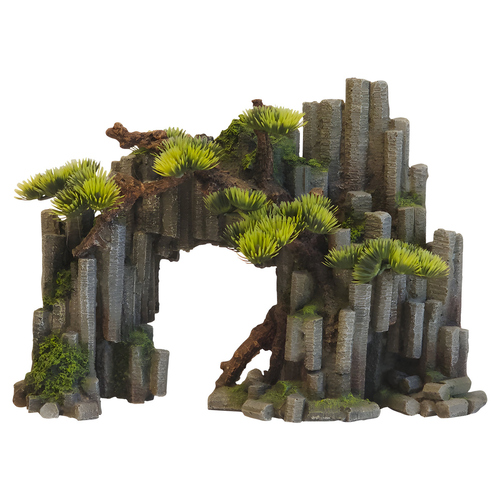 Nobby Aquariendekoration Aqua Ornaments Felsformation mit Pflanzen