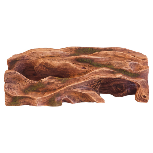 Nobby Aquariendekoration Aqua Ornaments Holzversteck sichtbar