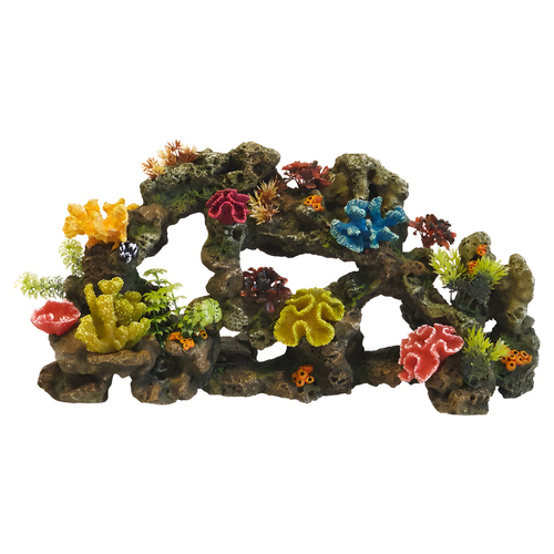 Nobby Aquariendekoration Aqua Ornaments Koralle mit Pflanzen