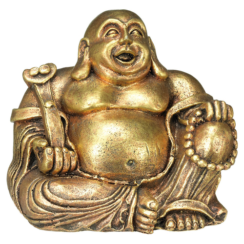 Nobby Aquariendekoration Buddha goldfarben