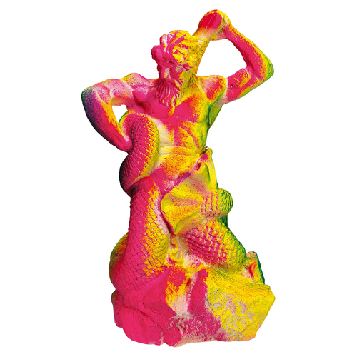 Nobby Aquariendekoration Griechische Figur neon