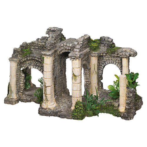 Nobby Aquariendekoration Hadrians Tor mit Pflanzen Nobby Aquariendekoration Hadrians Tor mit Pflanzen