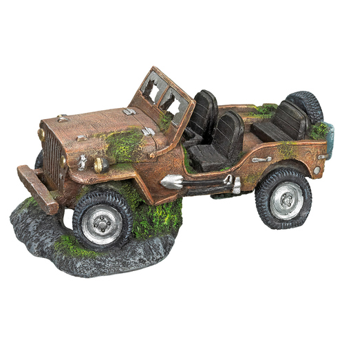 Nobby Aquariendekoration Jeep Wrack