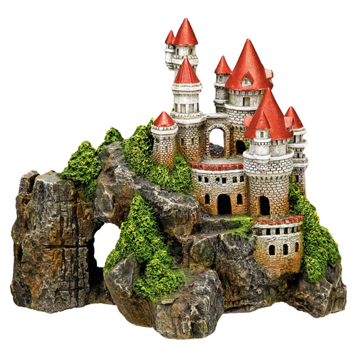 Nobby Aquariendekoration großes Schloss auf Felsen Nobby Aquariendekoration großes Schloss auf Felsen