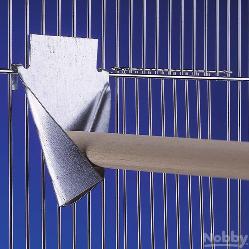 Nobby Ast-Sitzstangenhalter aus Metall, Größe: XS Nobby Ast-Sitzstangenhalter aus Metall, Größe: XS