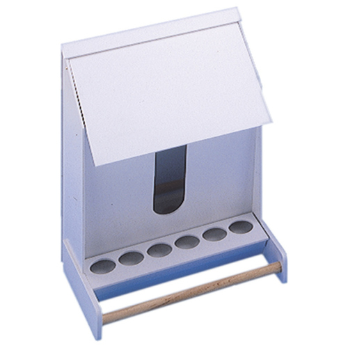 Nobby Futterautomat-Kunststoff Kanarien und Wellensittiche weiß Nobby Futterautomat-Kunststoff Kanarien und Wellensittiche weiß