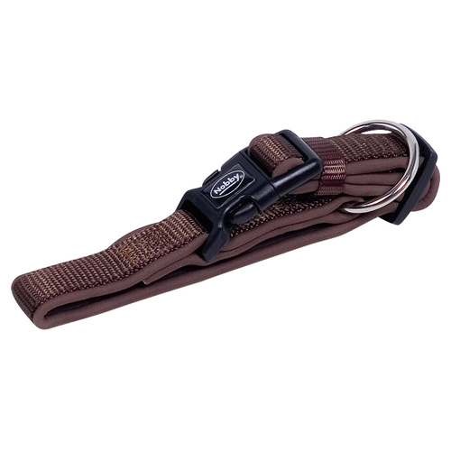 Nobby Halsband Classic Preno braun/braun, Verstellmöglichkeit: 45-65 cm