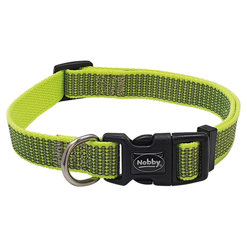 Nobby Halsband Full Reflect gelb, Größe: L-XL / Breite: 25 mm Nobby Halsband Full Reflect gelb, Größe: L-XL / Breite: 25 mm