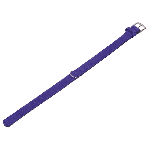 Nobby Halsband Velours lila (Gothic)