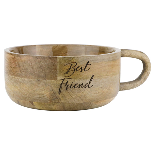 Nobby Holznapf Best Friend Tassenform, Fassungsvermögen: 1500 ml